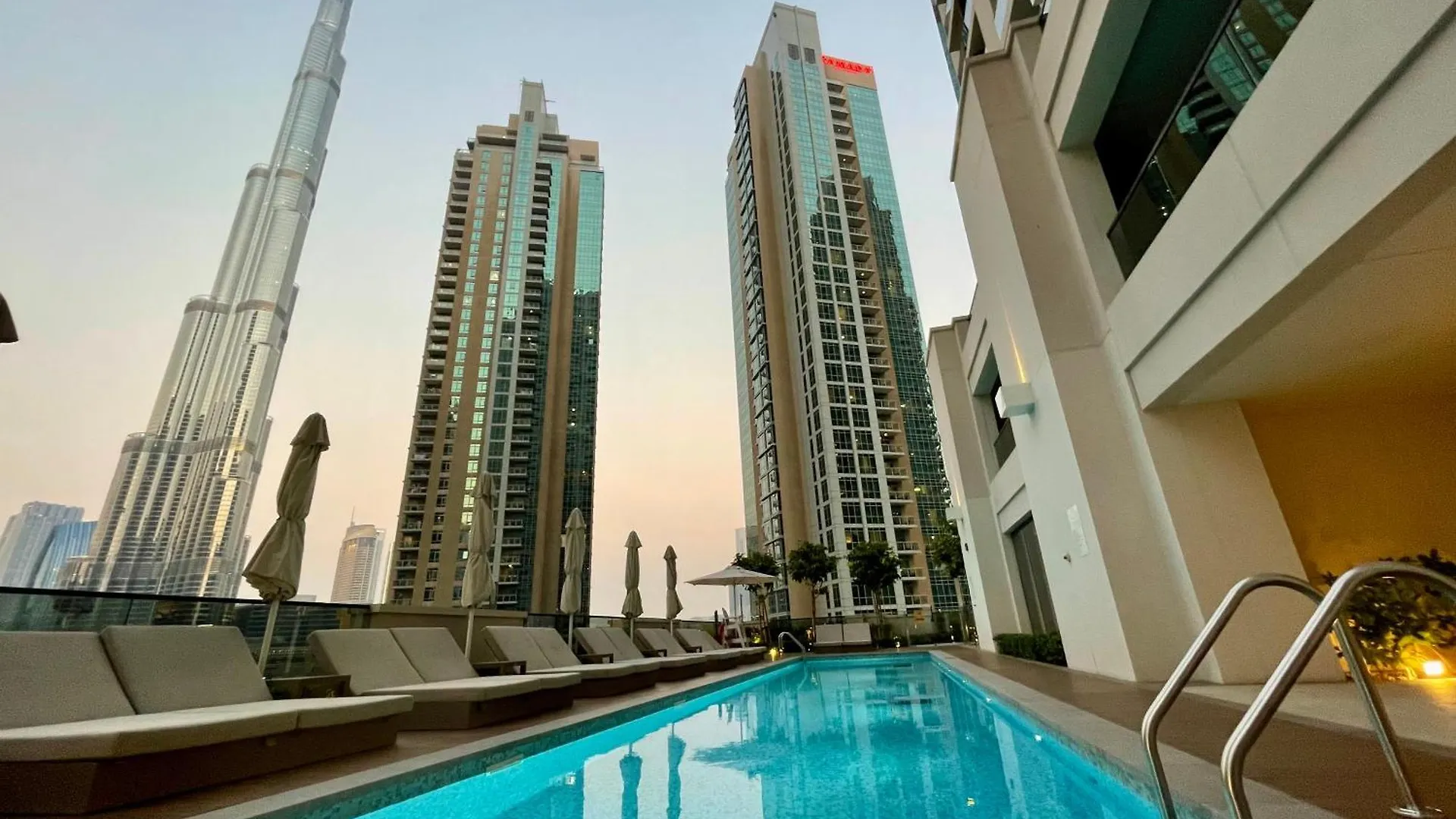 Chic Luxe 2Br I High Floor L By Burj Khalifa & Dubai Mall I Pool L Gym 0*,